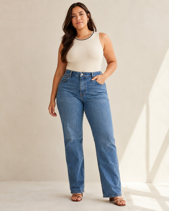 Abercrombie & Fitch Denim - Abercrombie Fitch Womens Ultra High Rise The 90’s Straight Jeans Size 30 10S